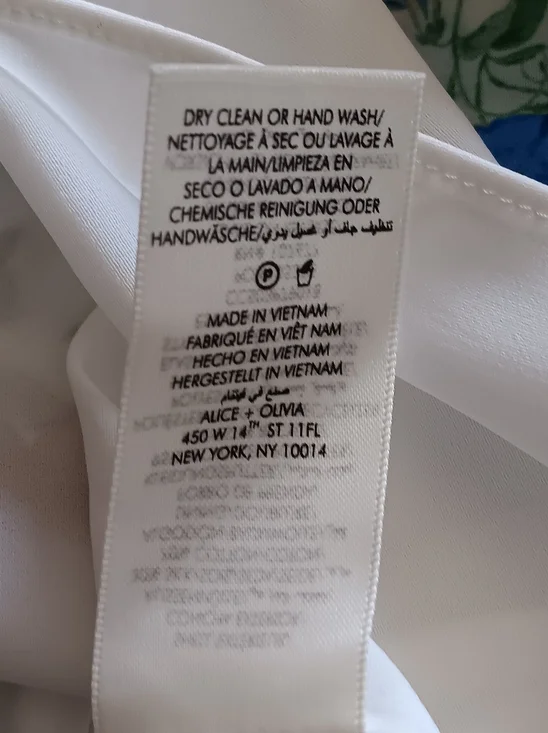 Alice + Olivia Erna Floral Halter Blouse S Silk Cotton Sleeveless Top - Picture 10 of 10